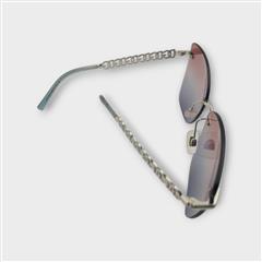 Dolce Gabbana Sunglasses DG2289 05/0Q Silver Pink/Blue Gradient